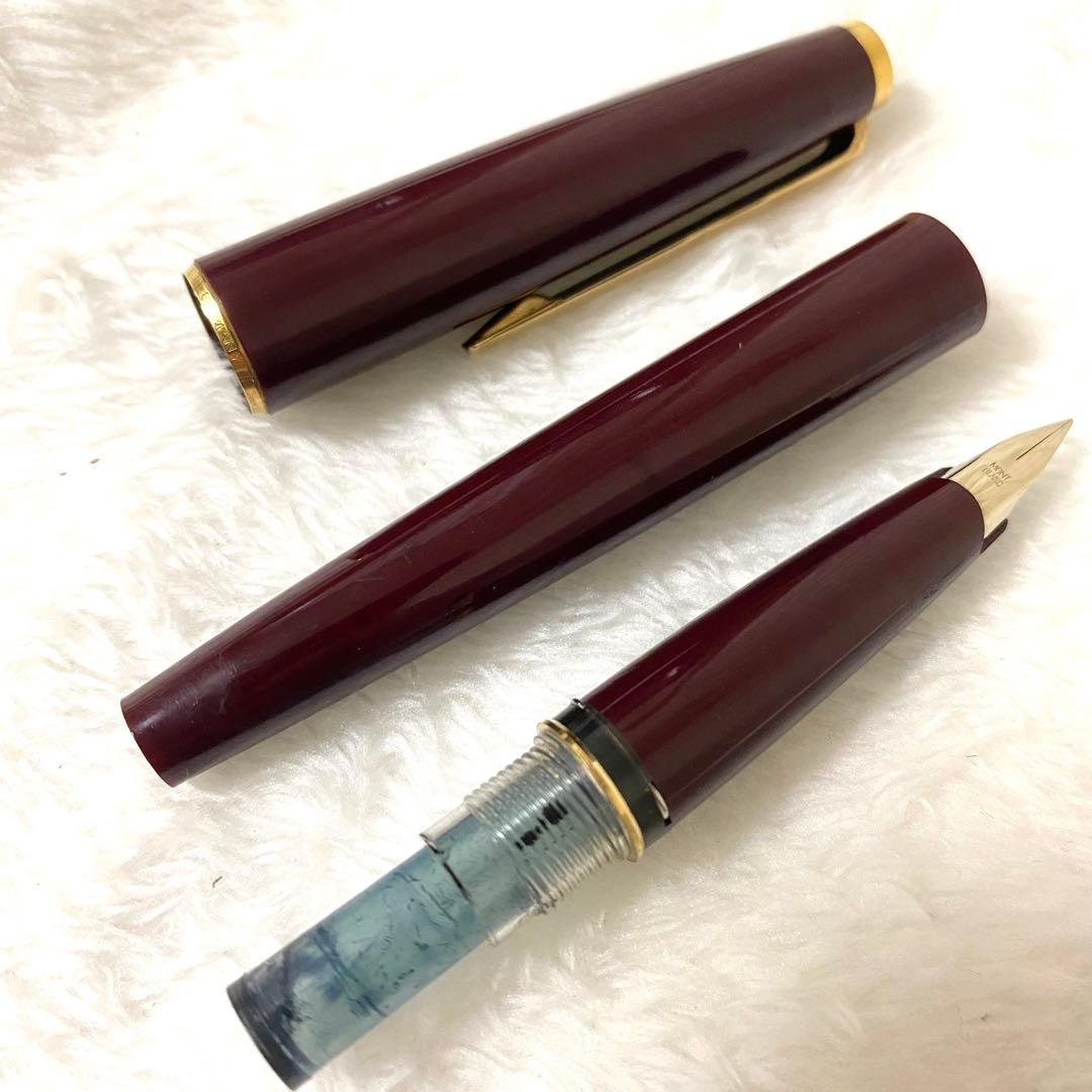 モンブラン　Mont Blanc 万年筆　ボルドー