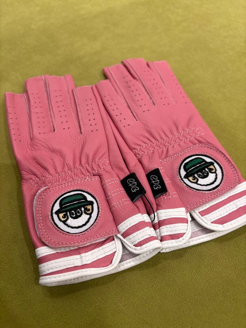 CPG GOLFピンク ゴルフグローブ サイズ19