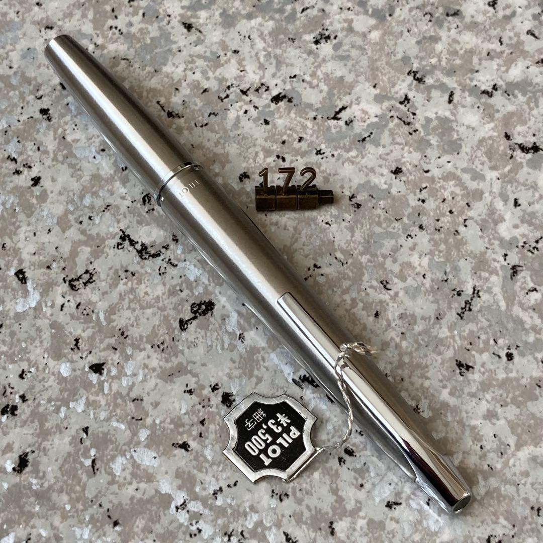 #172 未使用品 万年筆 レア パイロット PILOT μ ミュー 初期モデル