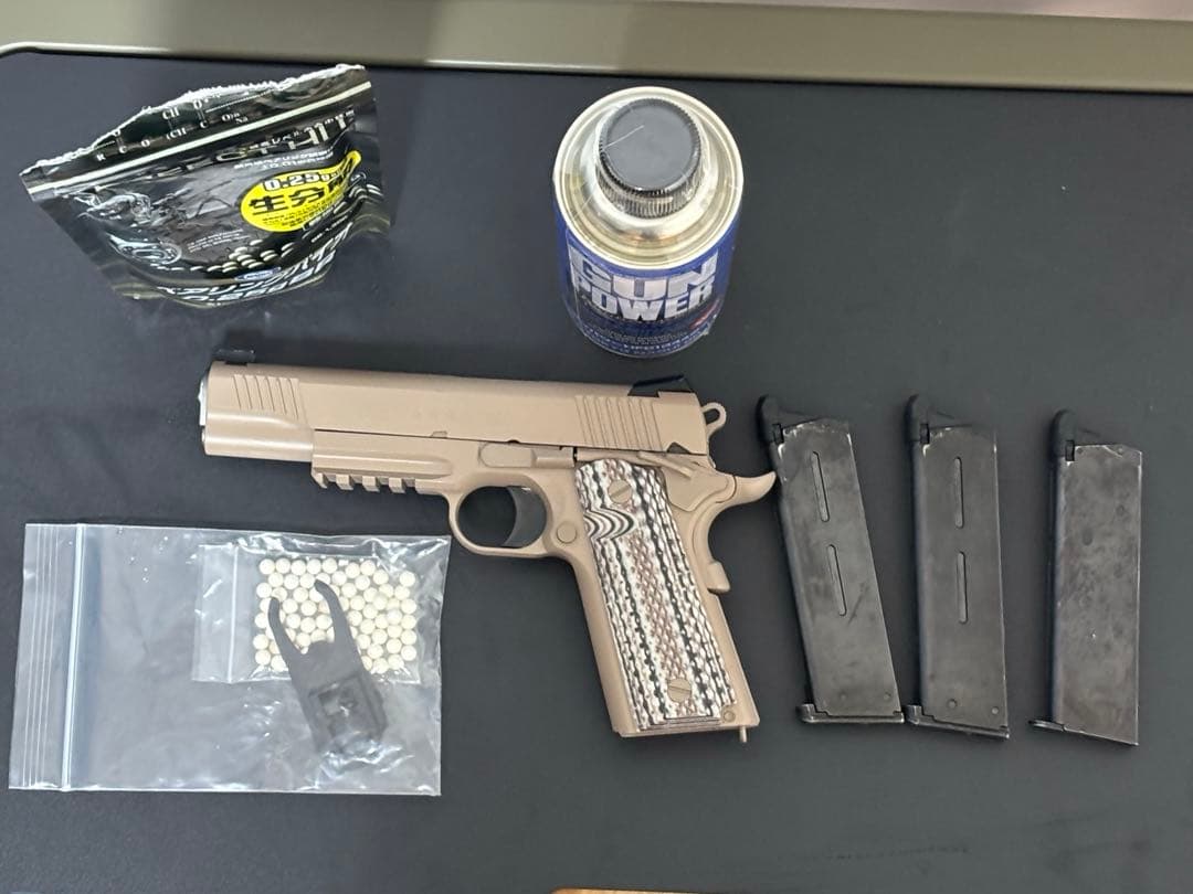 東京マルイ　エアソフトガン　ガスブローバック　M45A1 CQBピストル箱無し