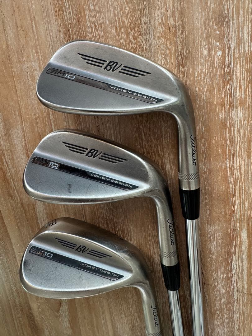 タイトリスト　SM10 3本セット 50° 54° 58° ProjectX