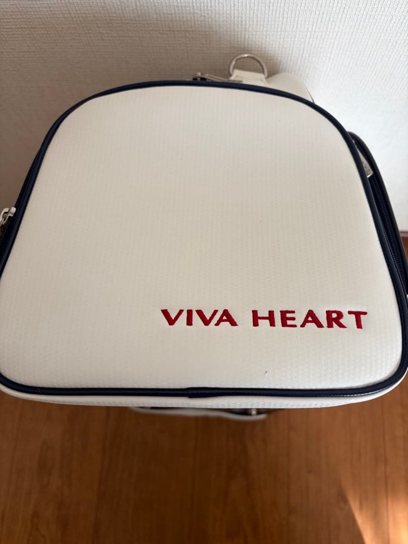 VIVA HEART ゴルフバッグ ホワイト
