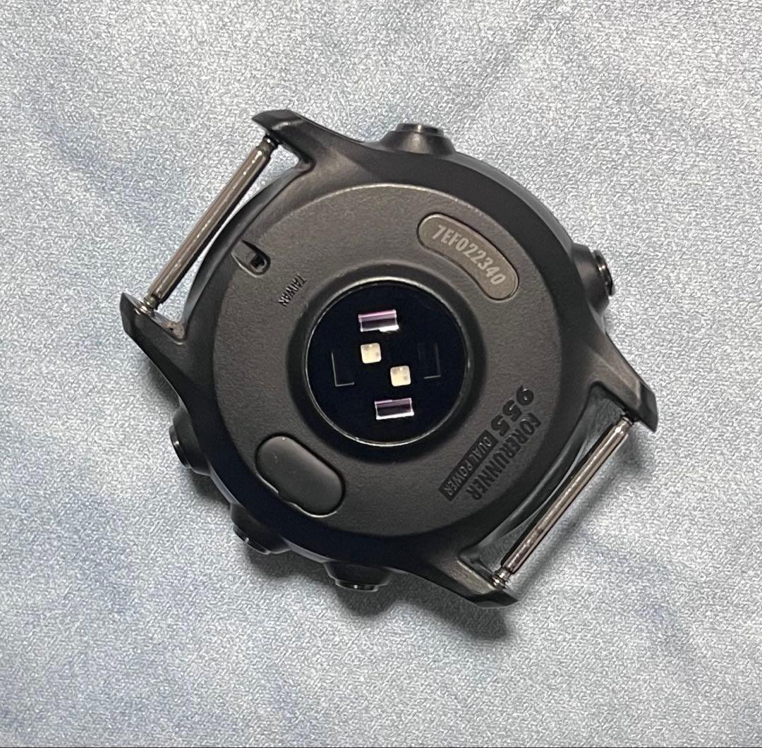 Garmin Forerunner 955 DUAL POWER チタンバンド