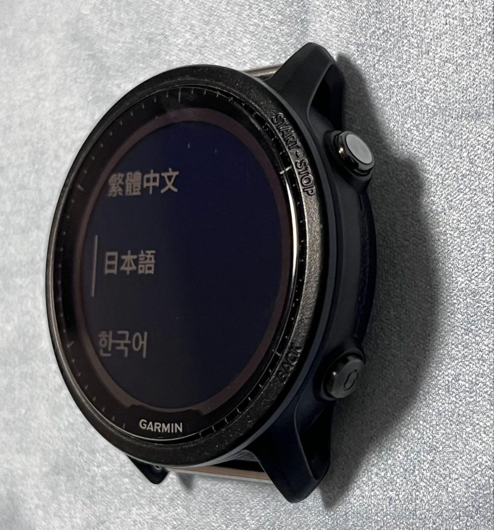 Garmin Forerunner 955 DUAL POWER チタンバンド