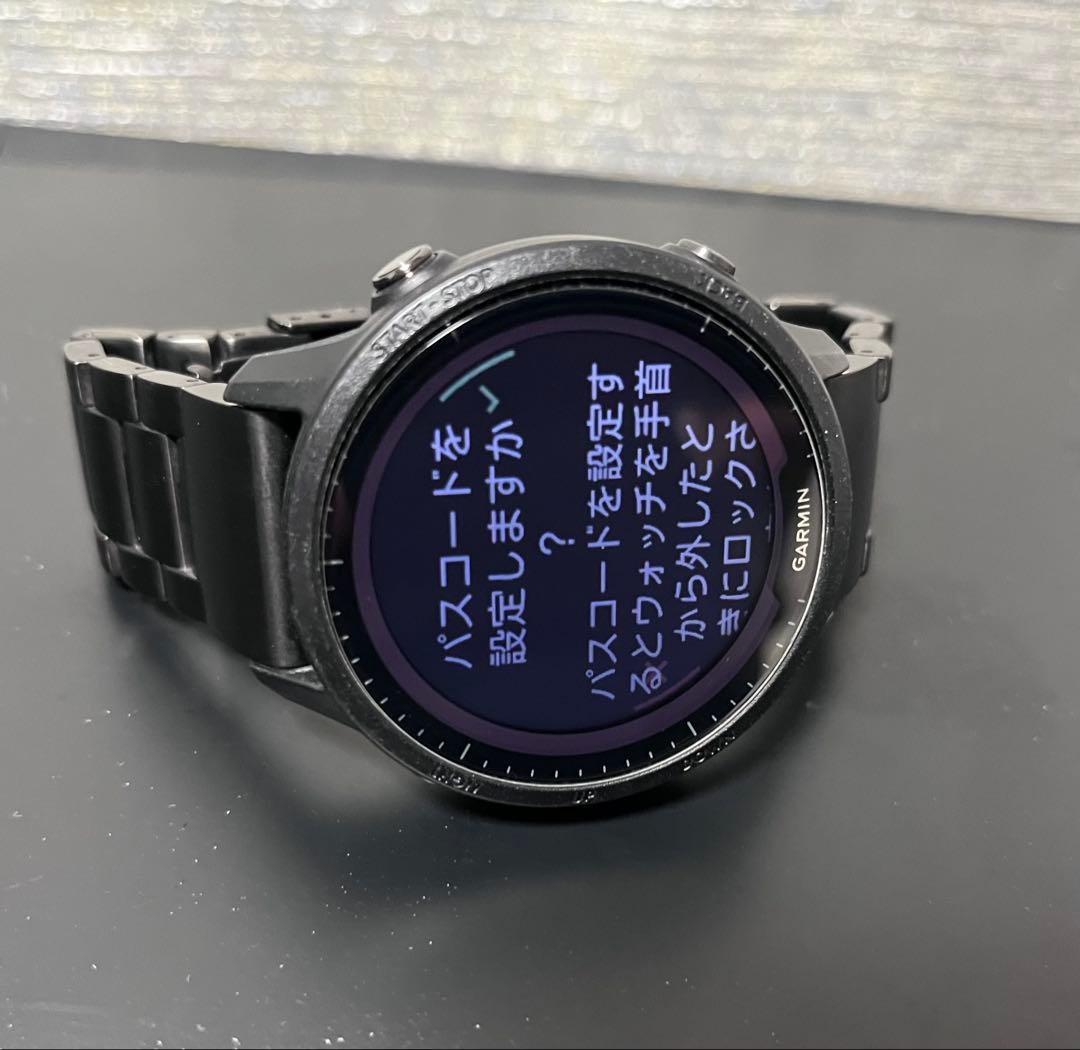 Garmin Forerunner 955 DUAL POWER チタンバンド