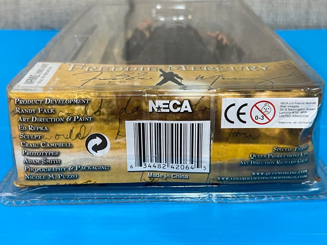 フレディマーキュリー 7インチ アクションフィギュア 70's 希少激レア
