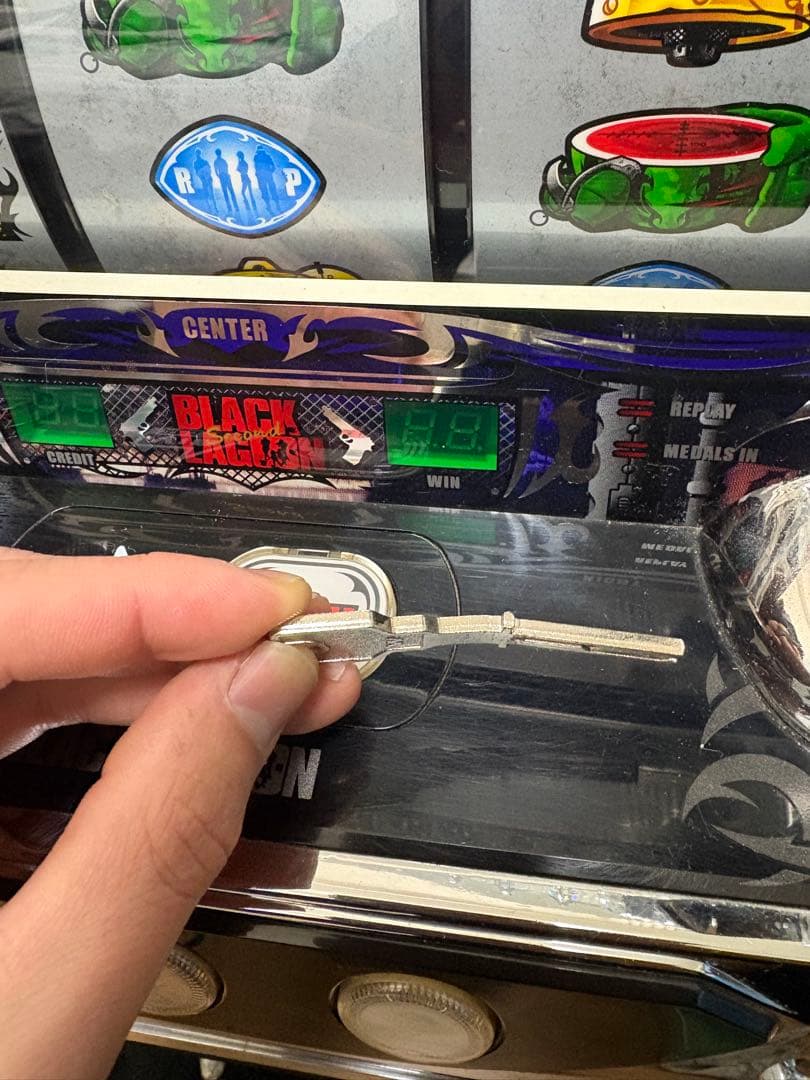 パチスロBLACK LAGOON 2 実機