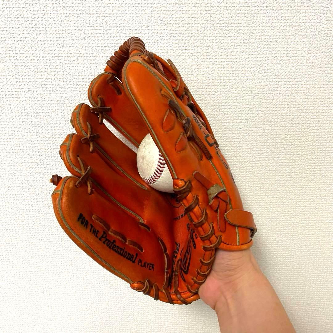 397 ローリングス ビンテージ 即戦力 軟式 内野手用グローブ 左投げ