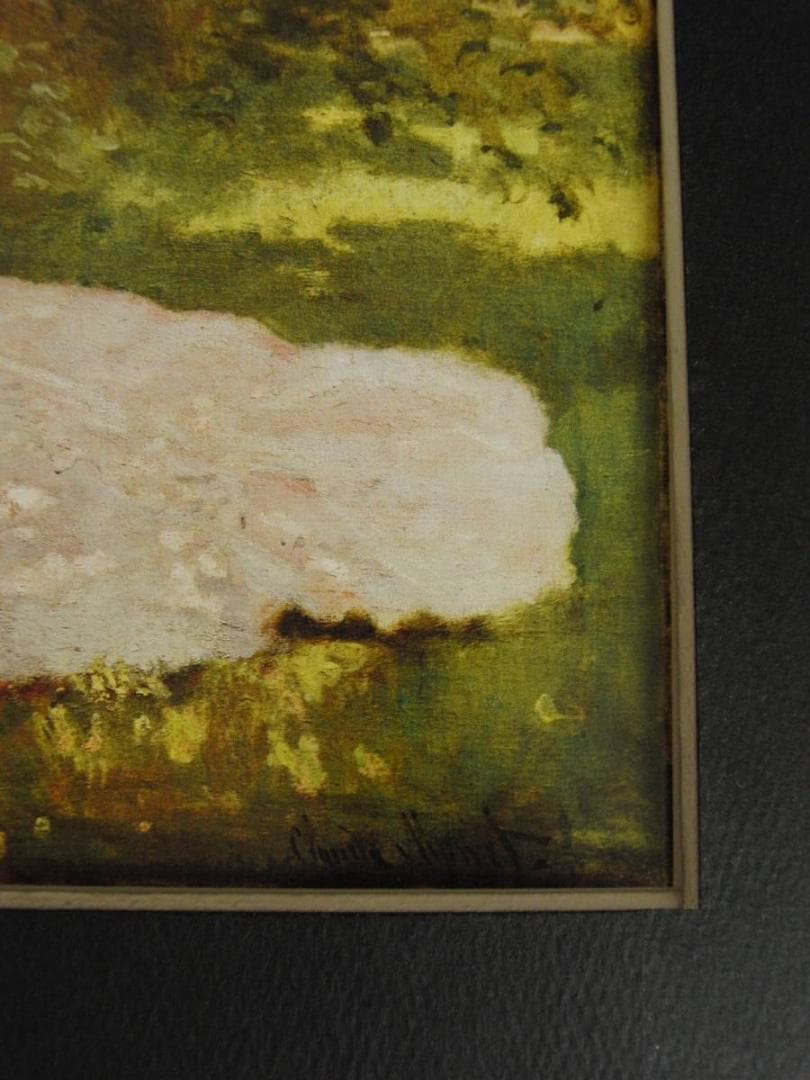 クロード・モネ、「Springtime」、厳選、希少大判画集・額装画、人気作品