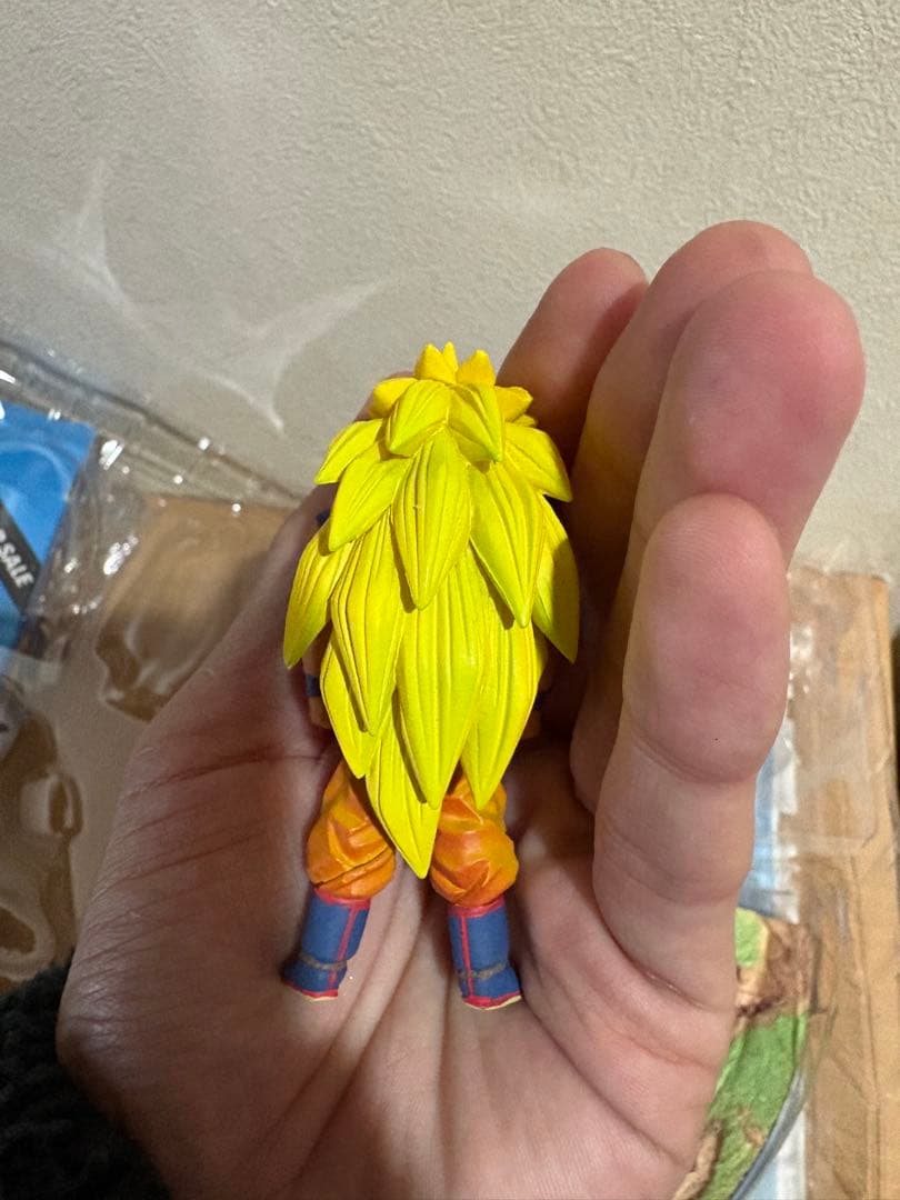 ドラゴンボールZ DVD購入特典 ジオラマフィギュア 孫悟空 サタン 魔人ブウ