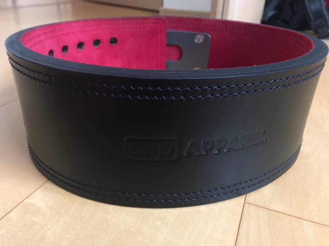 【SBD】 パワーリフティングベルト13mm Sサイズ　超美品