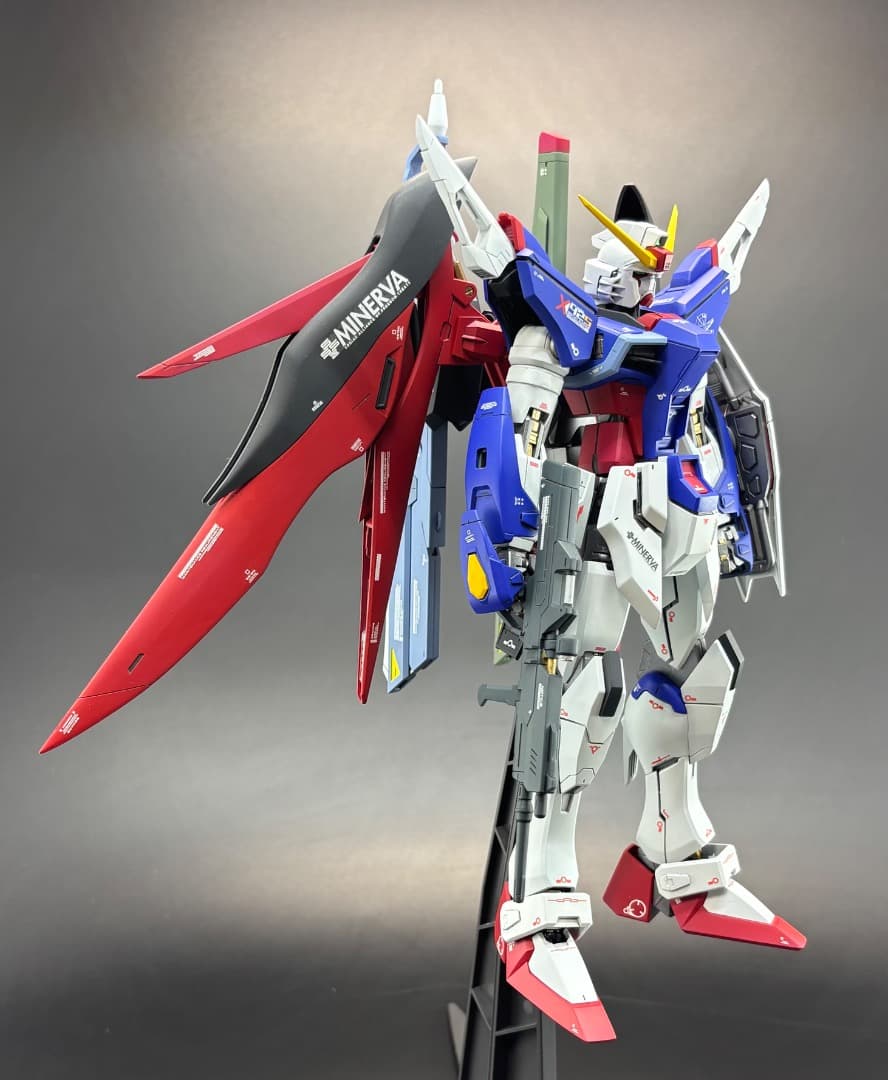 【塗装完成品】MG 1/100 デスティニーガンダム