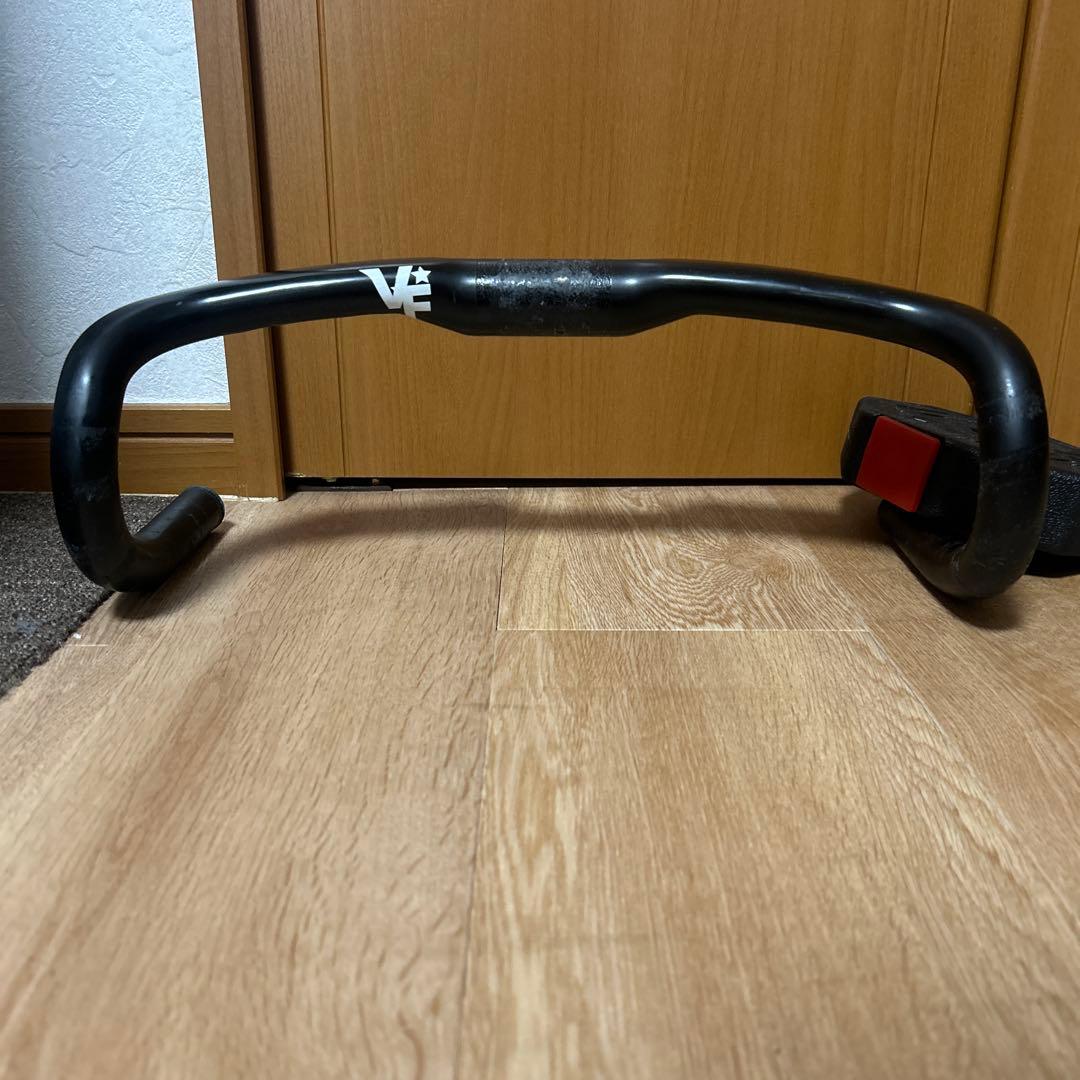 【非売品】veloflyerドロップハンドル ブラック 340mm