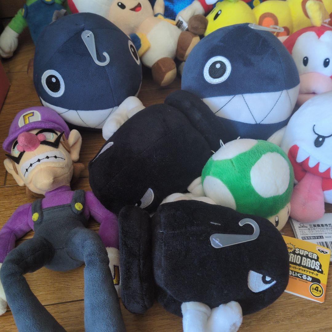 新品から美品★スーパーマリオブラザーズ★ぬいぐるみ★21個まとめてセット