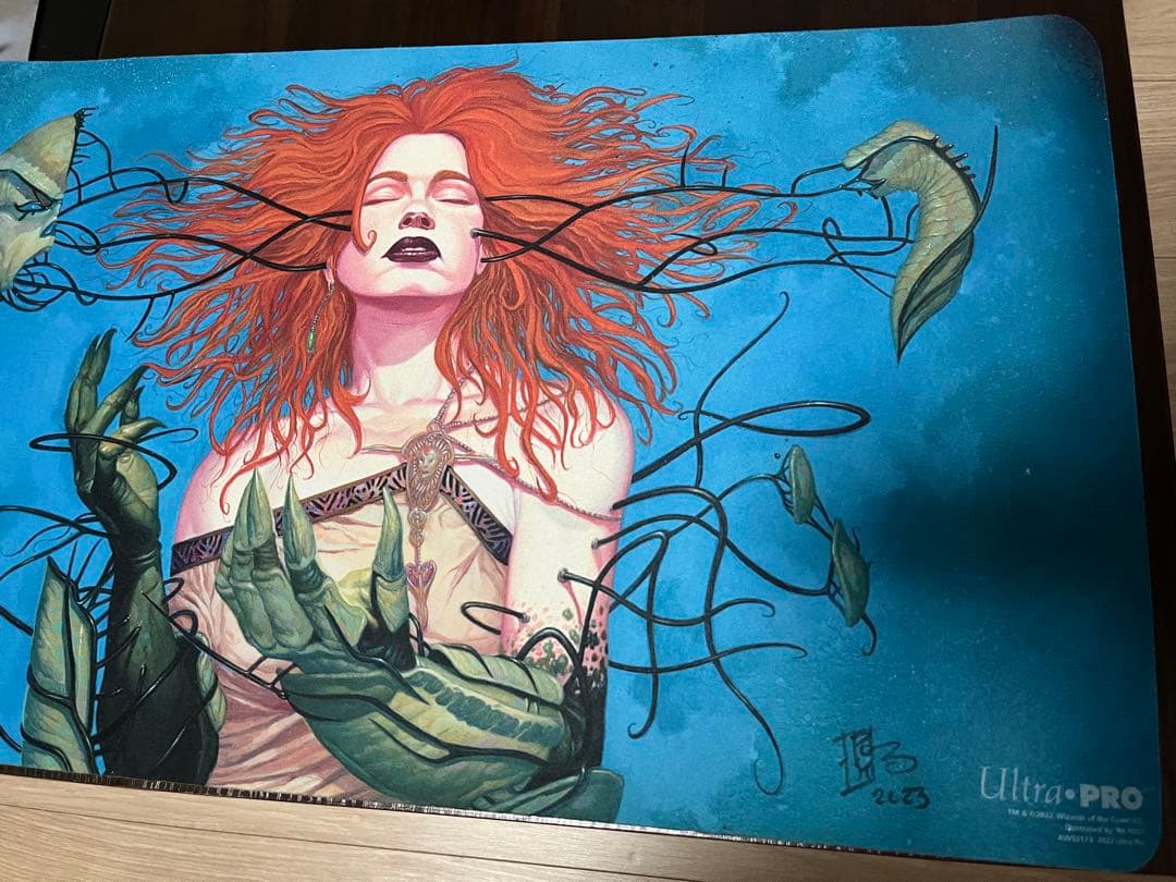 mtg 暴露 プレイマット rk post直筆サイン入り