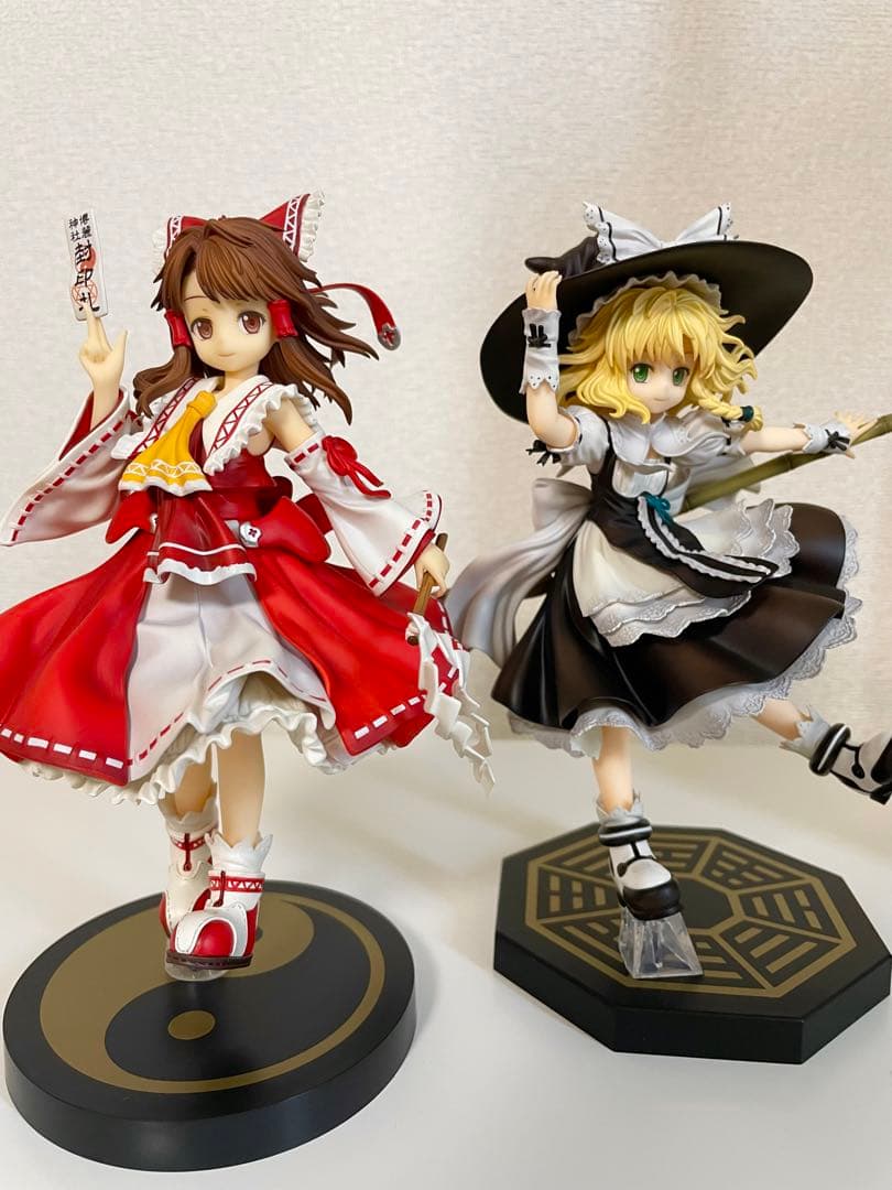 キューズQ　東方Project　博麗霊夢・霧雨魔理沙　東方香霖堂版　本体のみ