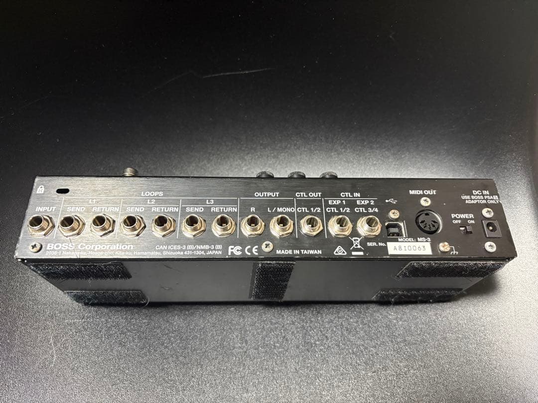 BOSS MS-3 マルチエフェクター & FS-7
