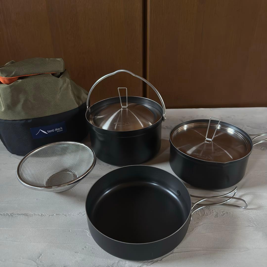 【美品】GRIT × tent-Mark ライスクッカーセット