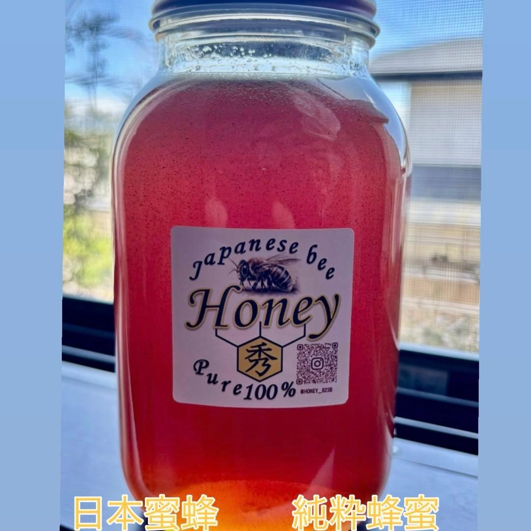 日本蜜蜂　蜂蜜残り2つ