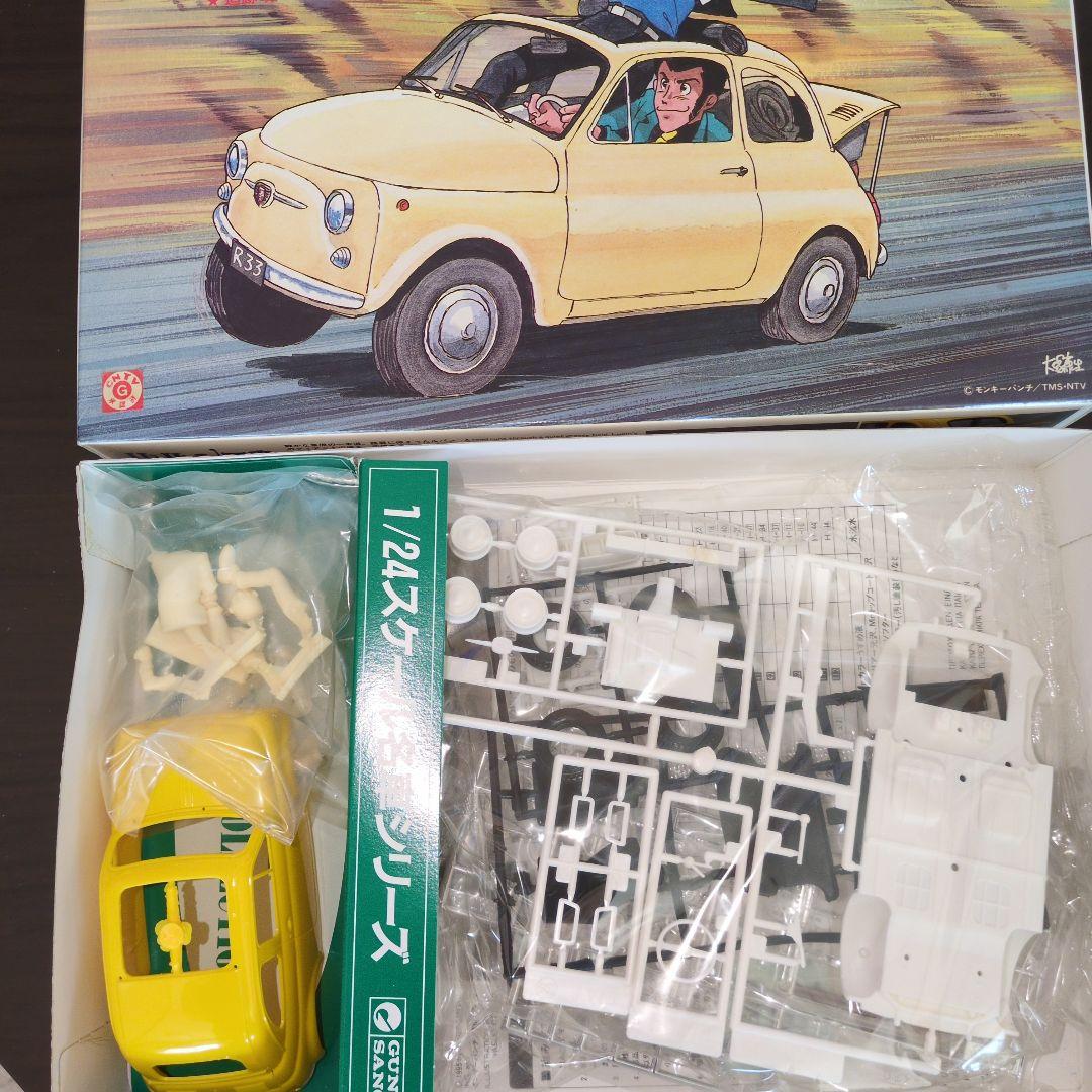 ルパン三世　カリオストロの城　プラモデル　模型 ポストカード５枚