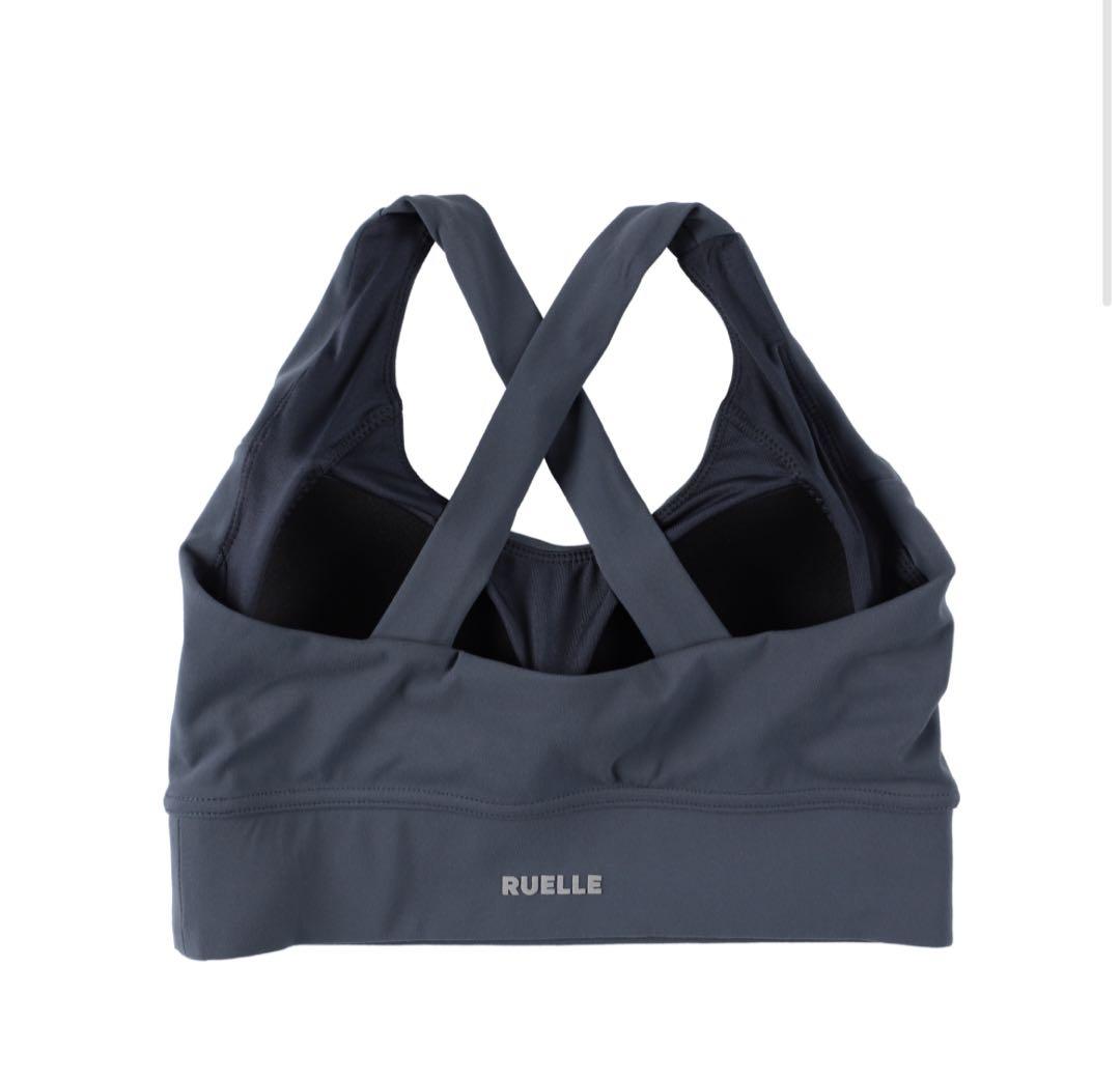 sk4656 RUELLE スポーツ　ブラ ダークブルー/Sサイズ　2点