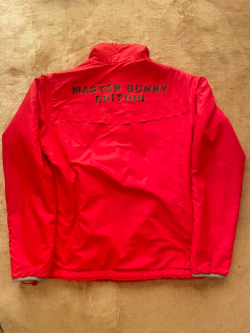 マスターバニー リバーシブル ブルゾン フリース×ナイロン 赤　メンズ4