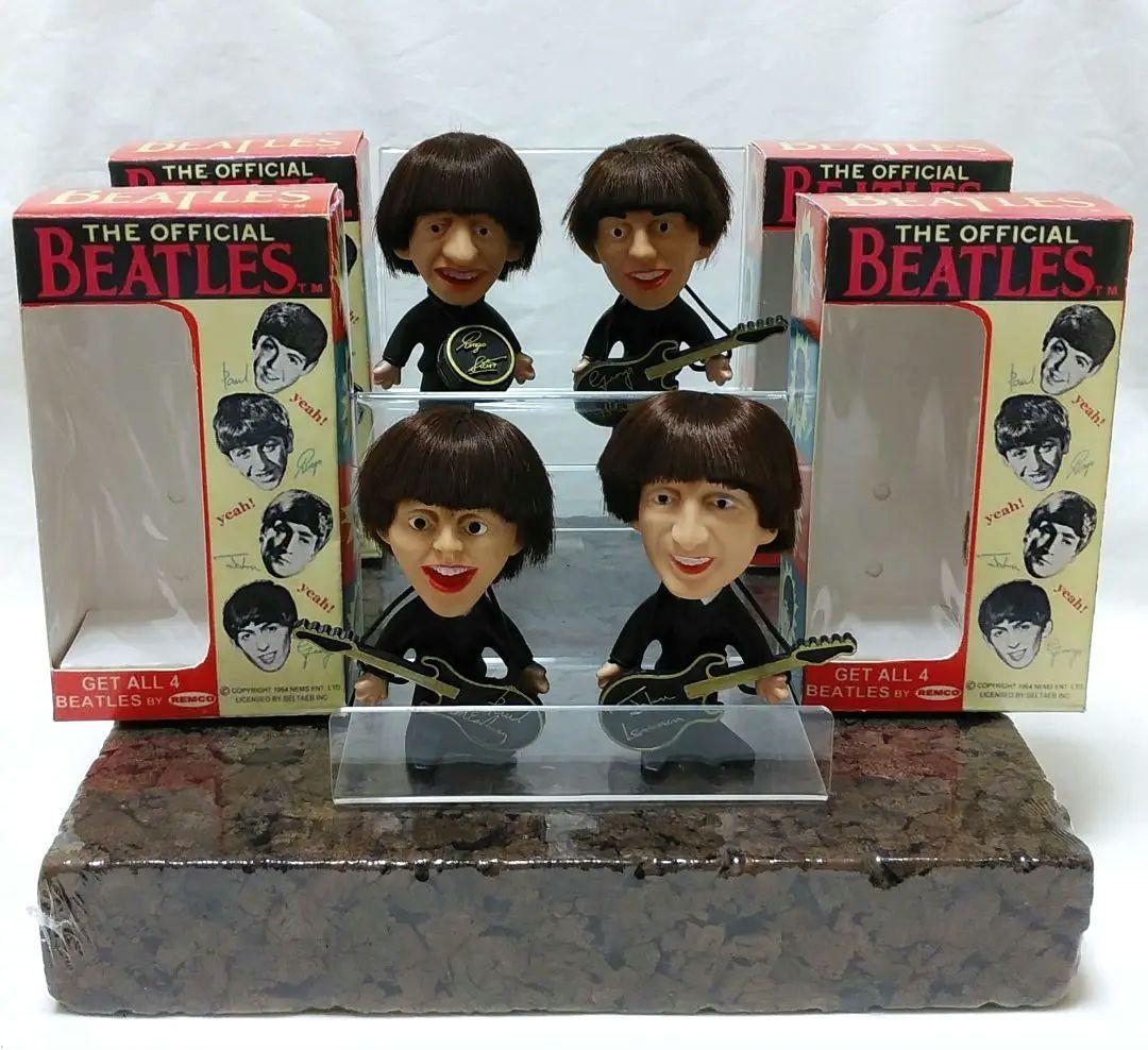 ビートルズ NEMS公認レムコ人形♣HENRI BENDELディスプレイセット