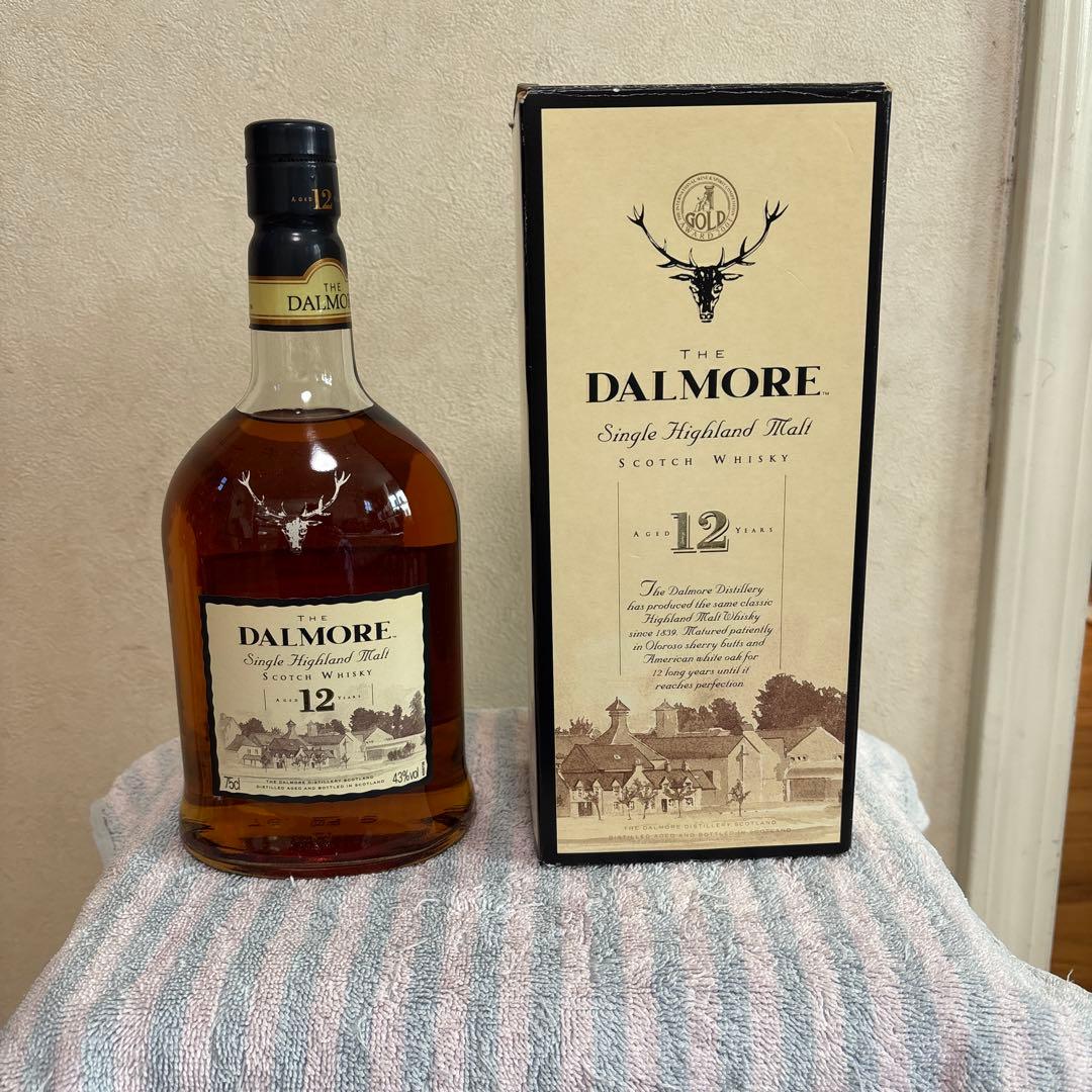 [お正月セール]ダルモア 12年 オールドボトル　　　75cl 43%