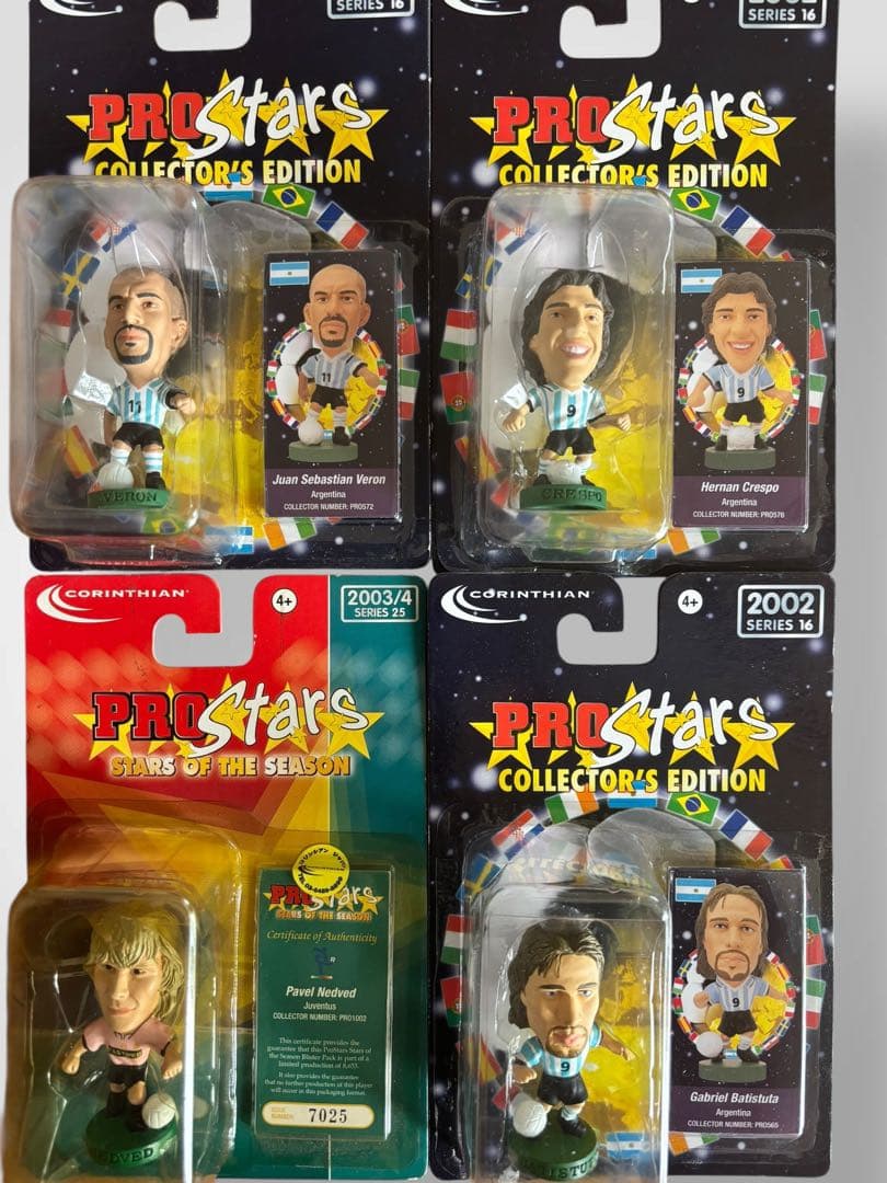 #プロスターズ コレクターズ エディション サッカー選手フィギュア18体セット