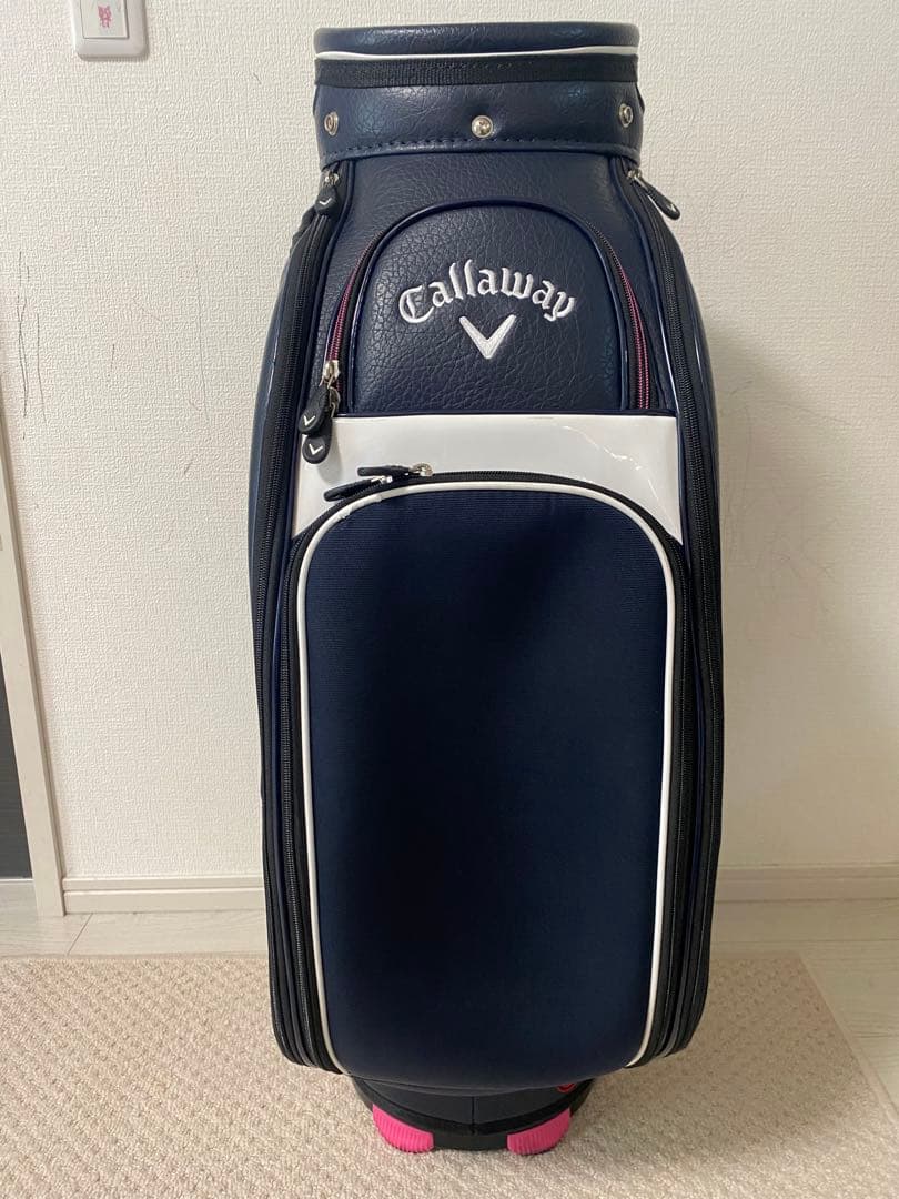 緊急値下げ！キャロウェイ　エピック　キャディバック　ネイビーピンク　ツアーモデル