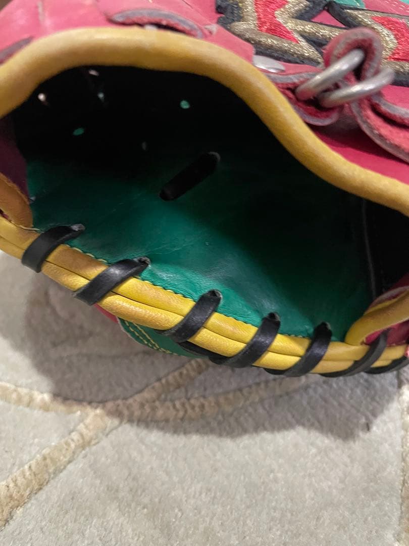 軟式用キャッチャーミット　ハイゴールド