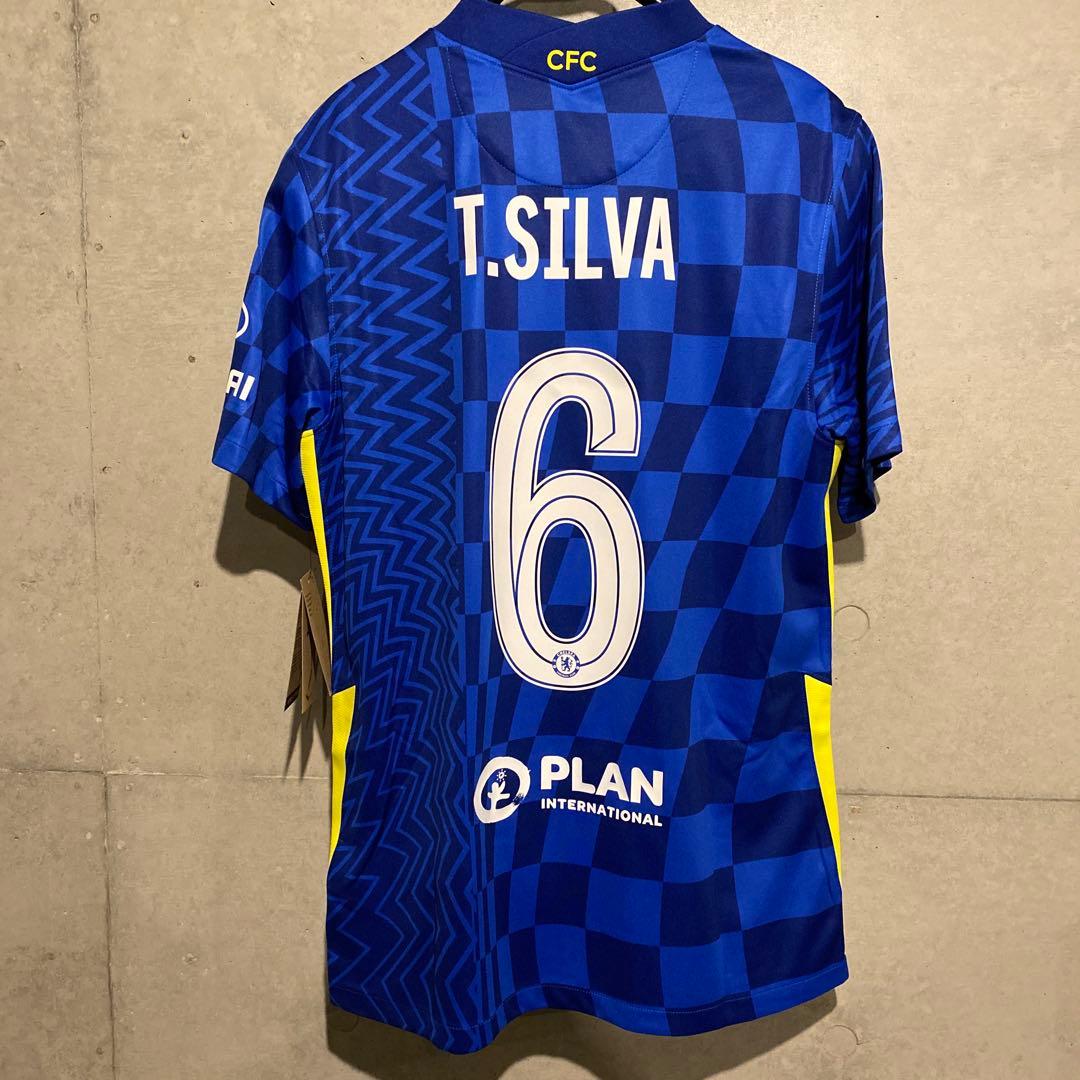 チアゴ・シウバ　チェルシー　21/22　ホーム　CL仕様