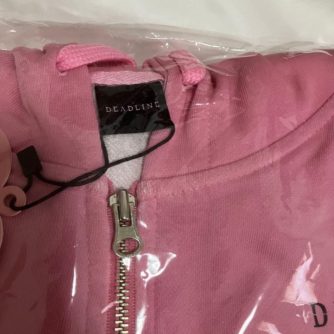 BLACKPINK DEADLINE HOODIE パーカー Lサイズ ピンク