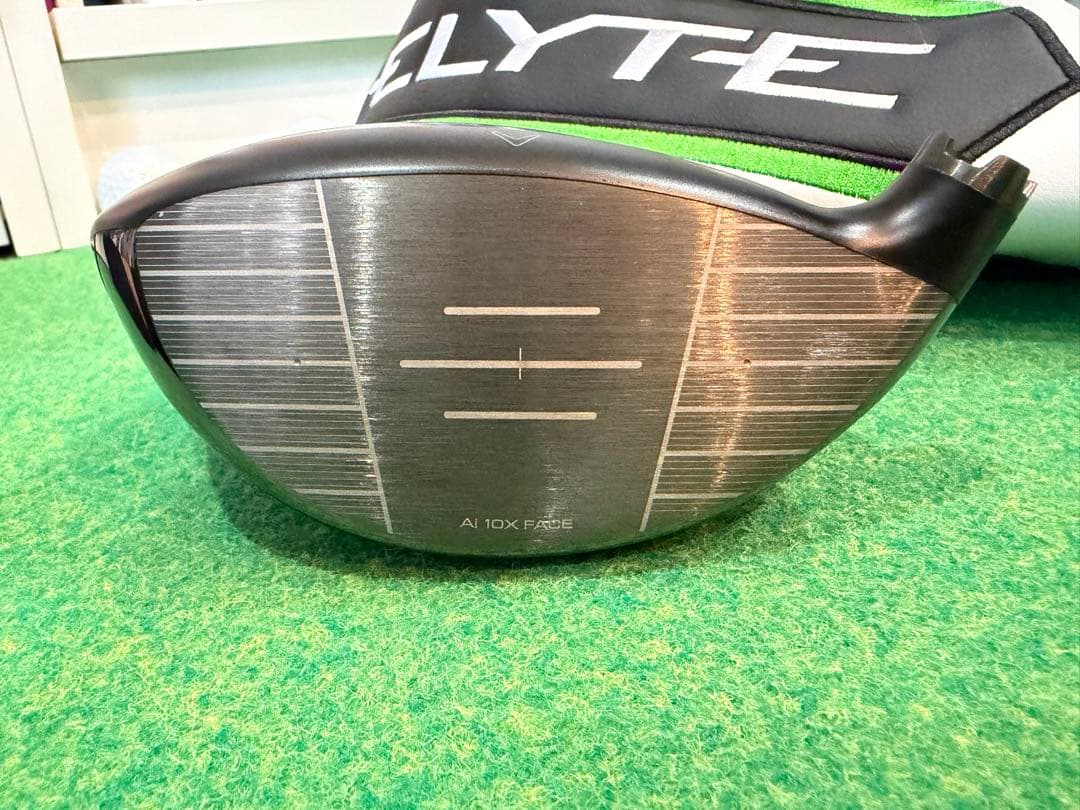 美品Elyte X 10Kドライバー ヘッド10.5°ウェイト13g付　エリート