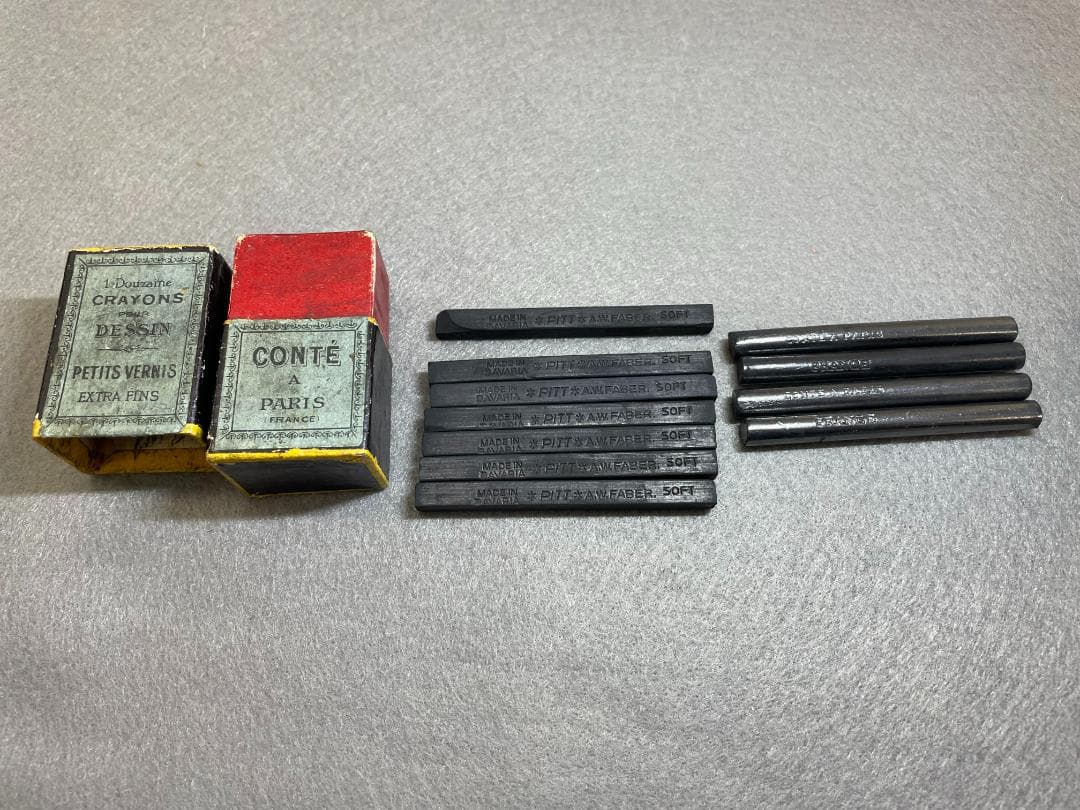 CONTE A PARIS, A.W.FABER デッサン用　チョーク