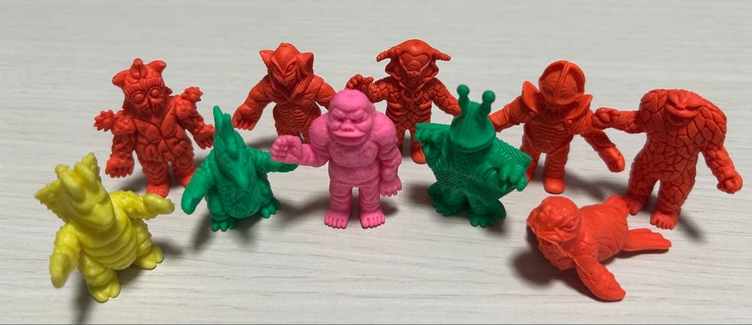 ウルトラマン 怪獣消しゴムセット 10体