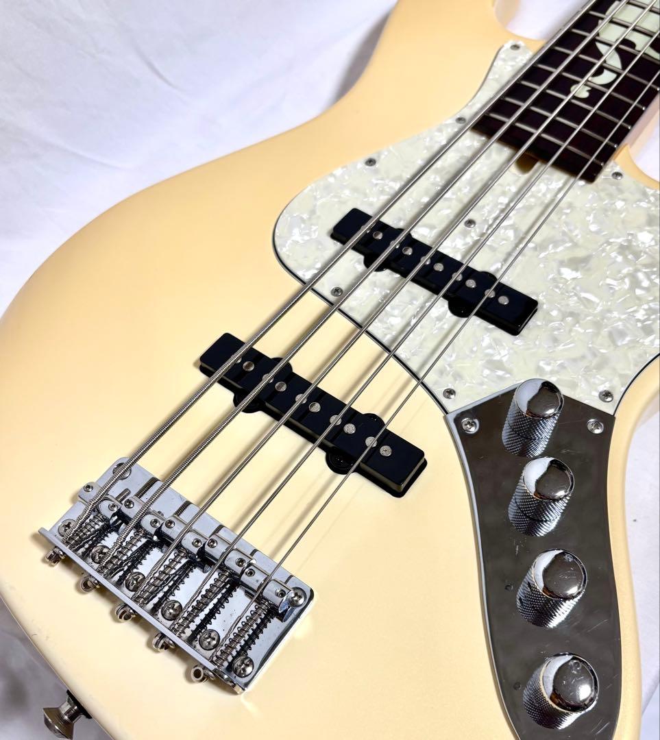 【新品弦張替済】Bacchus 5弦ベース GLOBAL SERIES ジャズベ