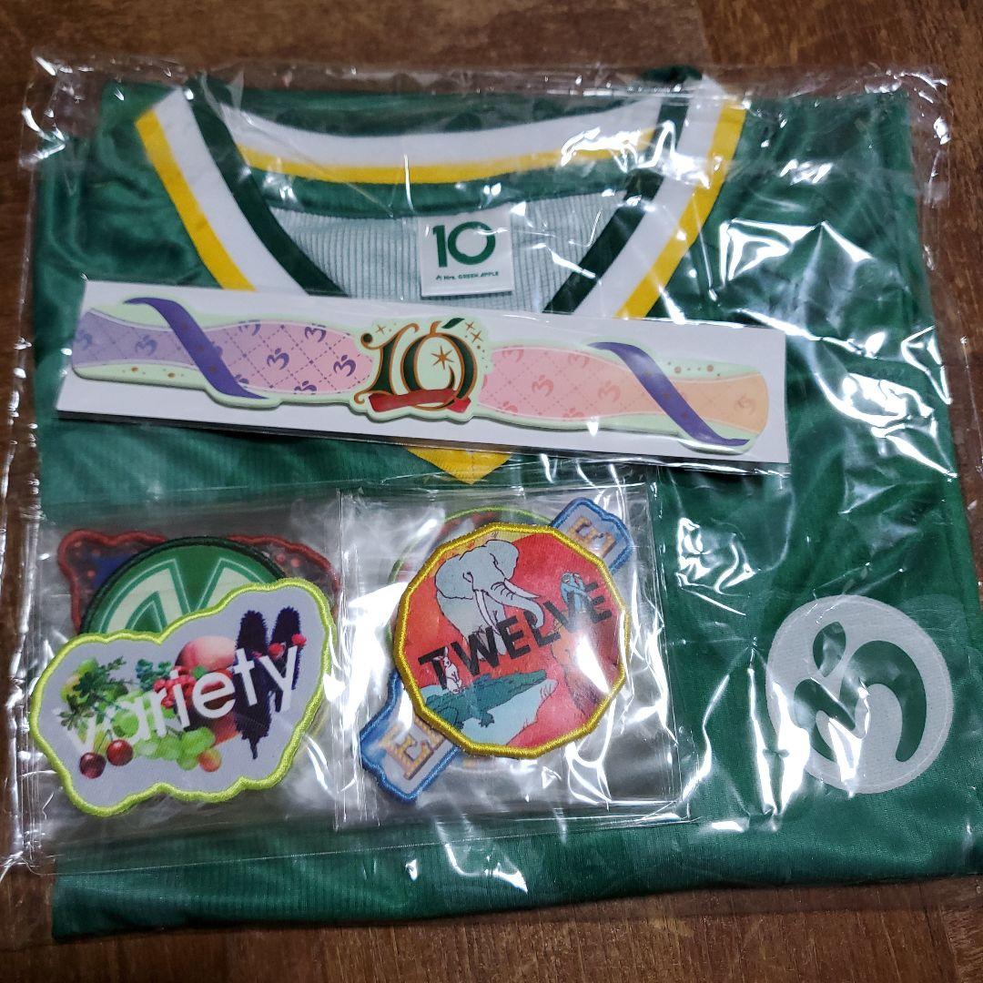 Mrs.GREEN APPLE　ゲームシャツ　ワッペン　ラバーバンド　Tシャツ
