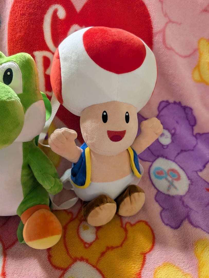 ユニバ　USJ　ヨッシー　キノピオ　　ぬいぐるみリュック　セット