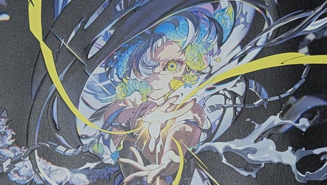 米山舞 EYE展 複製原画 ED100 直筆サイン入り