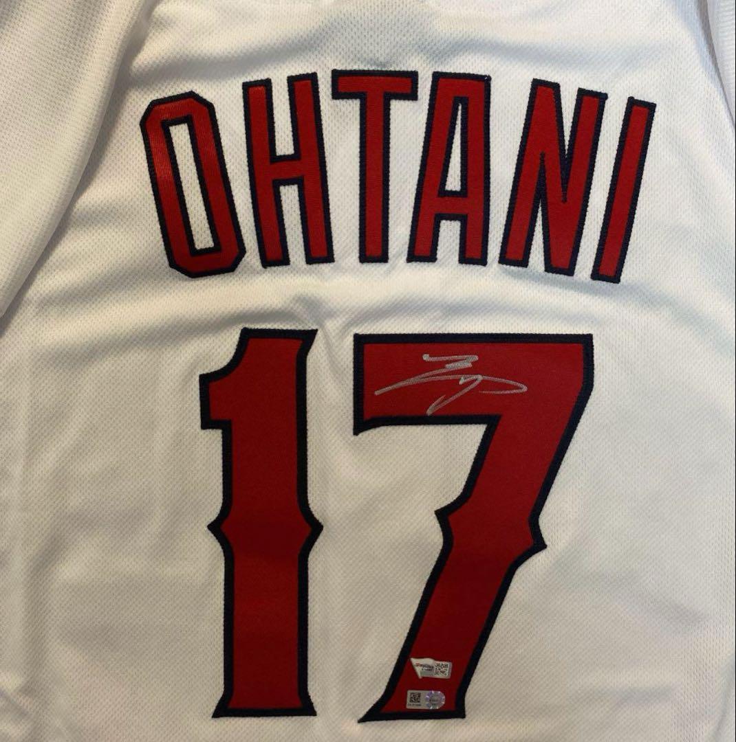 エンゼルス　大谷翔平　サイン入りオーセンティックユニフォーム　MVP 2021
