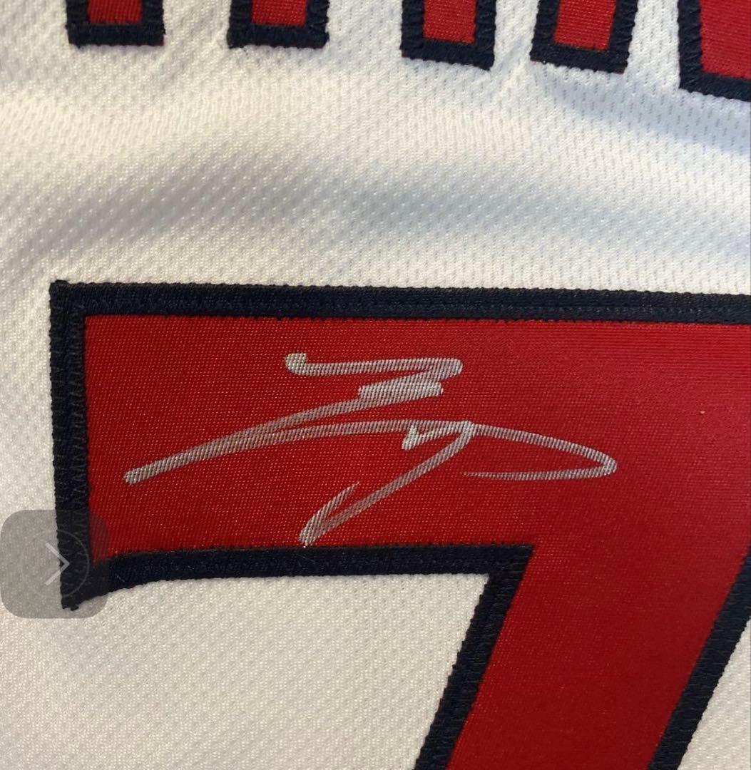 エンゼルス　大谷翔平　サイン入りオーセンティックユニフォーム　MVP 2021