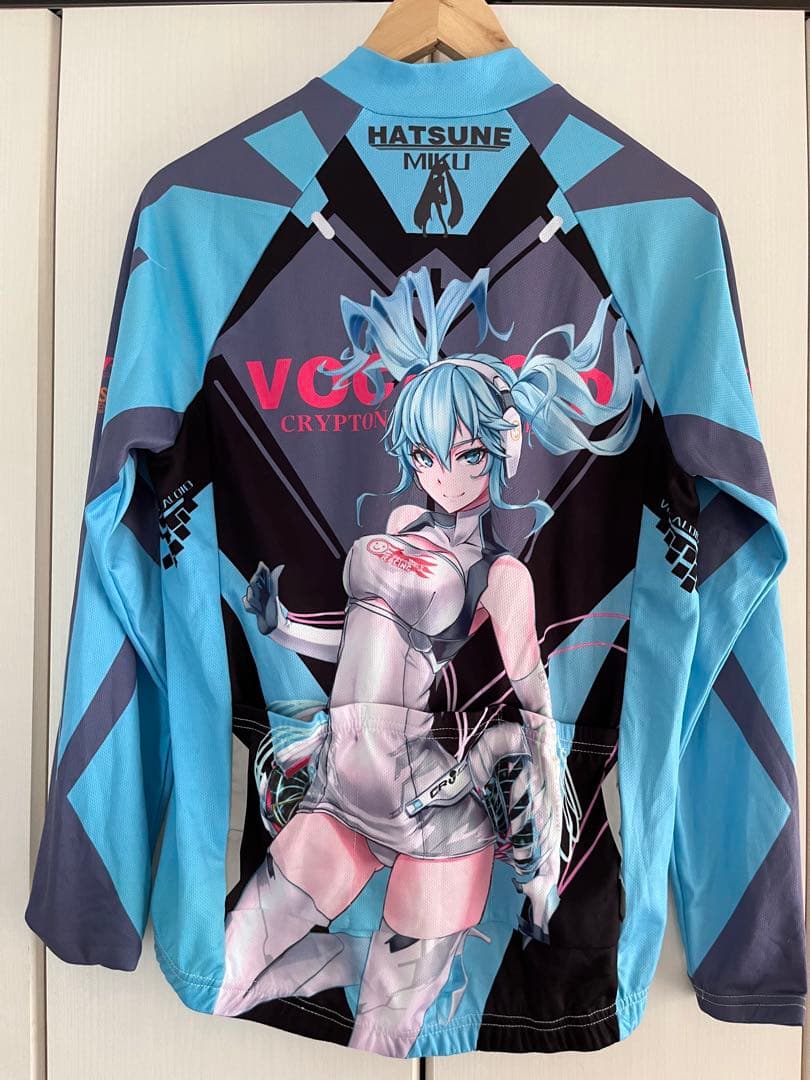 レーシングミク　初音ミク　サイクルジャージ上下　Mサイズ