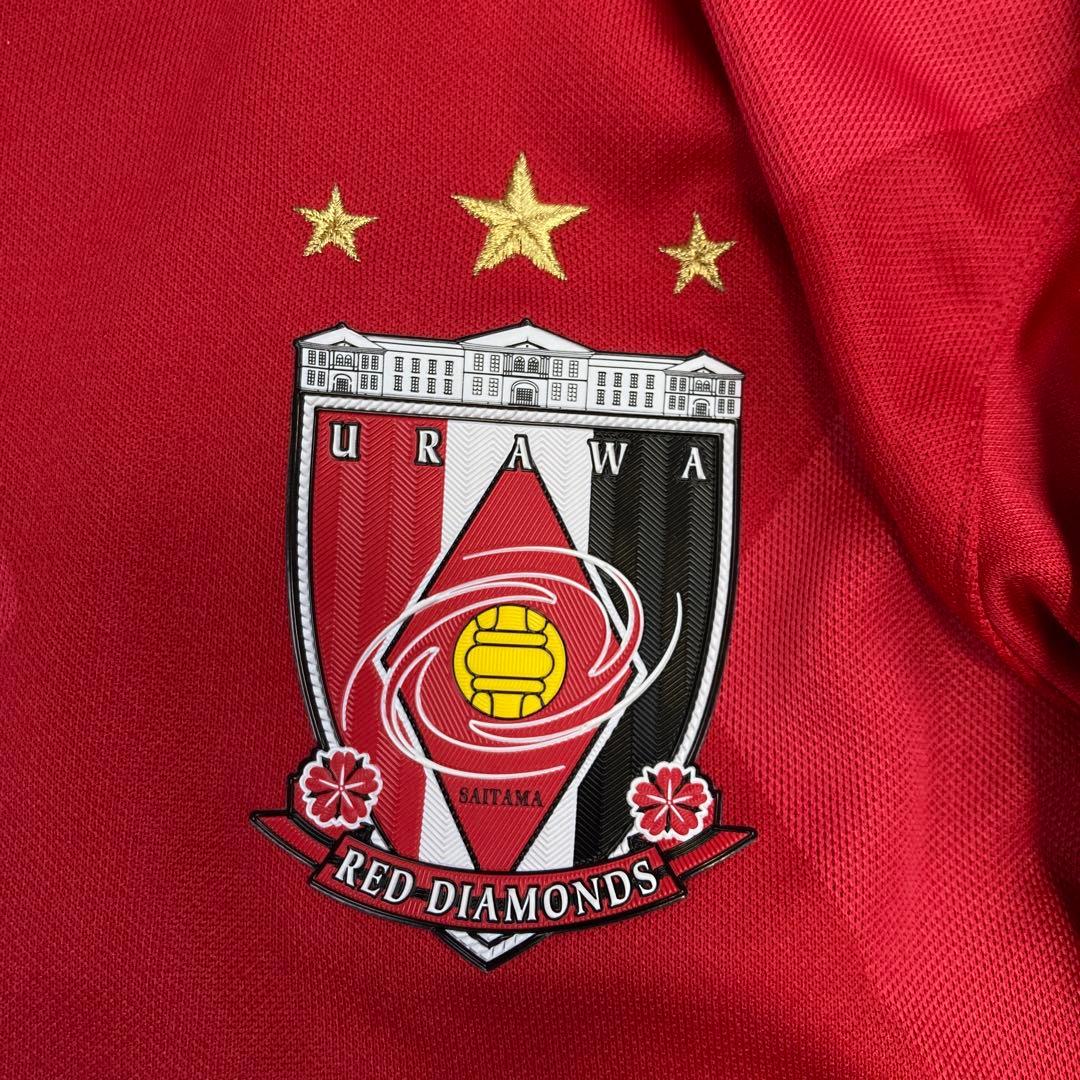 ナイキ　浦和レッズ　ホーム　長袖　ユニフォーム 阿部勇樹選手　22 Mサイズ