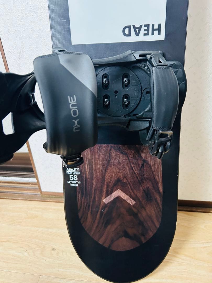 HEAD スノーボード ability 158 ビンディング セット　板　カバー