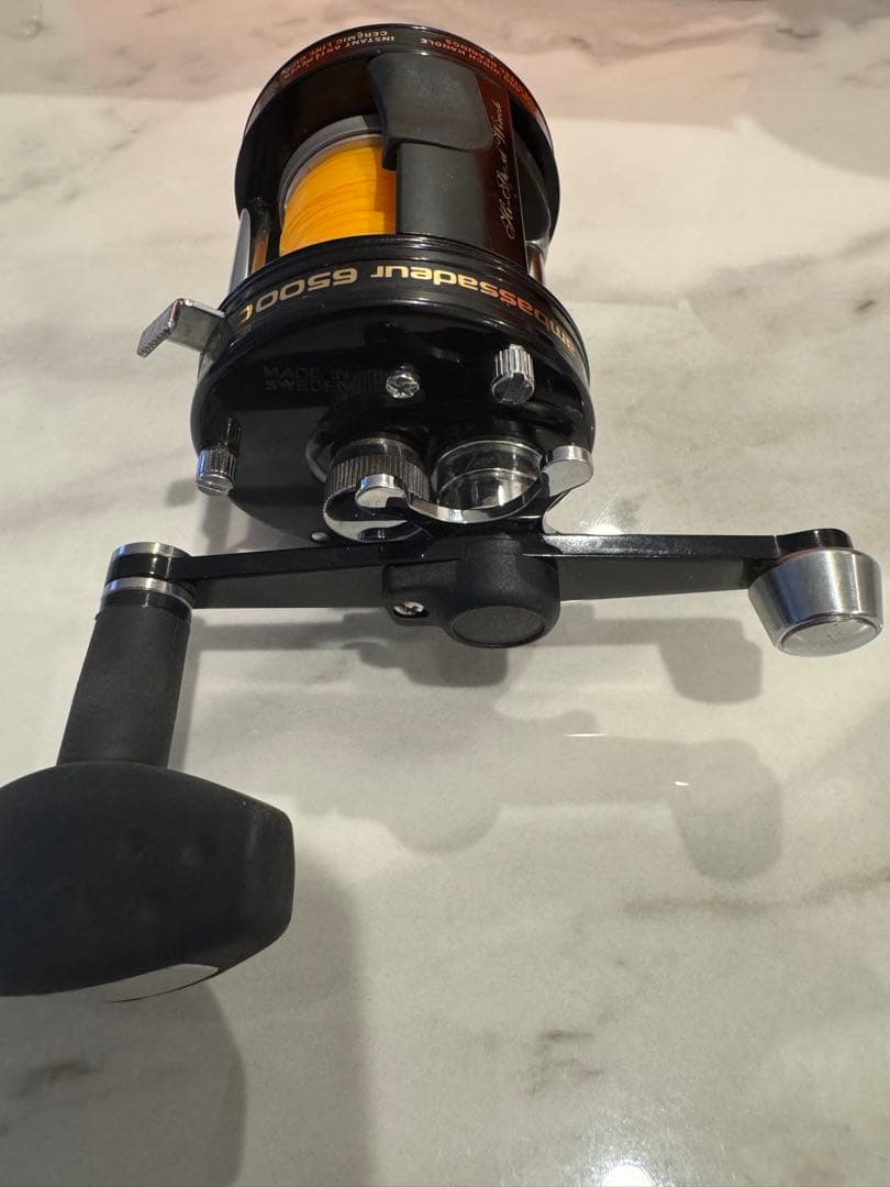 アブ6500C HI SPEED WINCH 遠投カゴ釣り