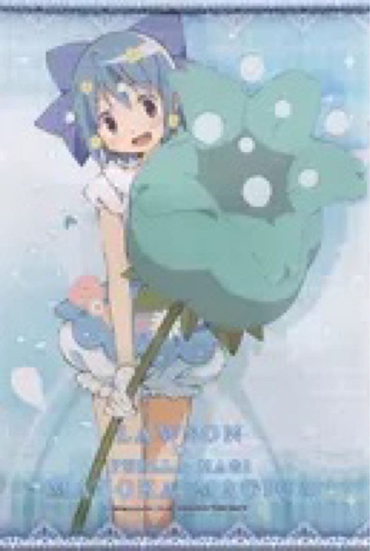 魔法少女まどか☆マギカ　タペストリー ローソン 花の妖精　5種セット