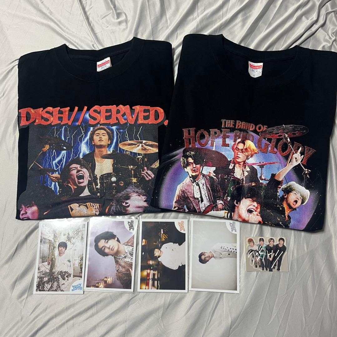 DISH//　バンT　Tシャツ　生写真　北村匠海　矢部昌暉　橘柊生　泉大智