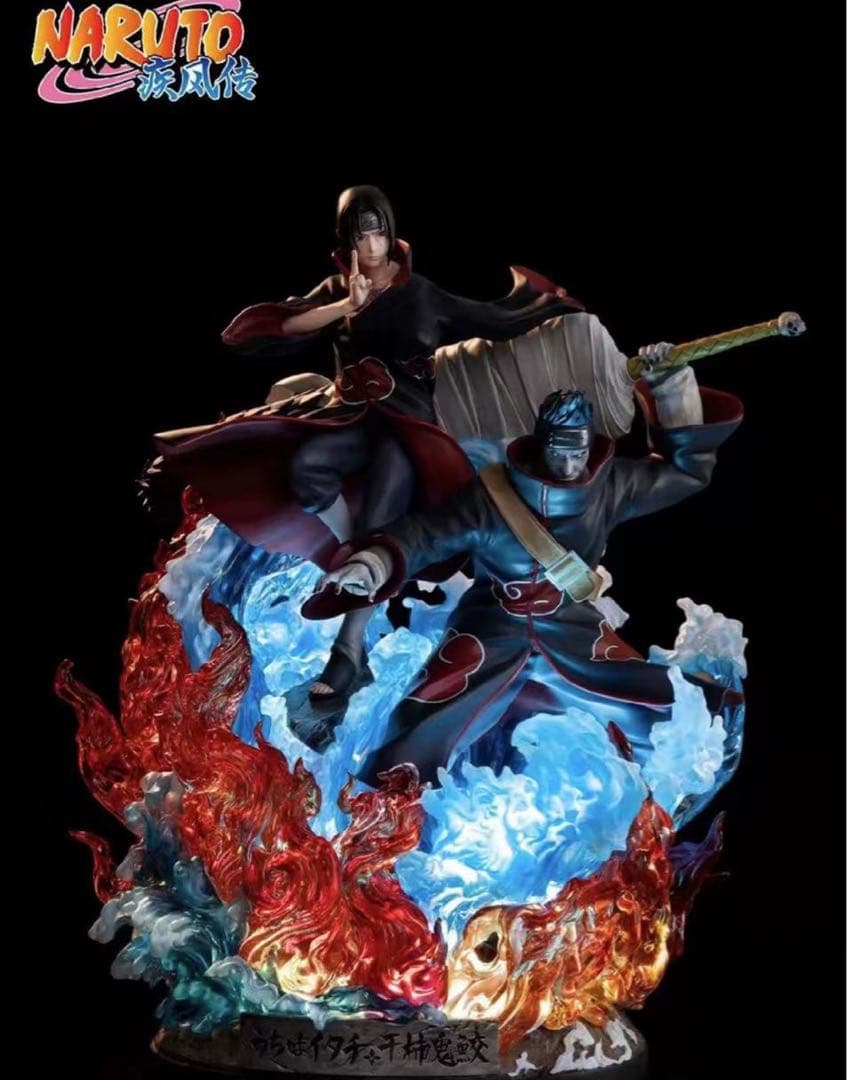 ナルト うちはイタチ 干柿鬼鮫 ガレージキット ガレキ スタ