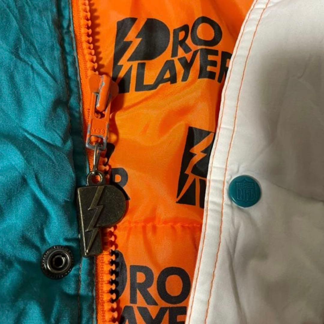 NFL マイアミ ドルフィンズ 刺繍 ナイロン ジャケット アメリカ古着